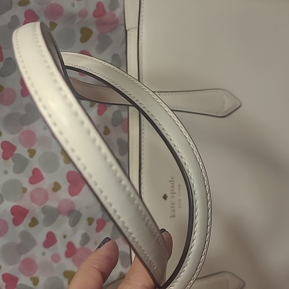 Kate Spade White Large Tote Bag - Picture 3 of 12